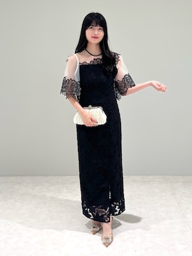 「アイテム（ドレス）」を使った、Lejaさん（レディース・158cm）の夏コーディネート