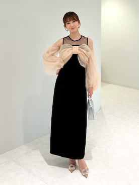 「結婚式二次会スタイル」｜Lejaさん（レディース・156cm）の夏コーディネート