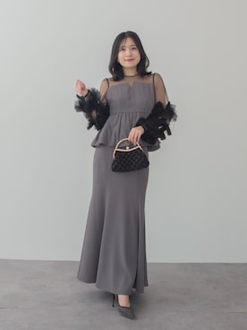 「Leja（レジャ）のアイテム」を使った、Lejaさん（レディース・158cm）の夏コーディネート