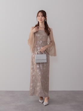 「結婚式スタイル」｜Lejaさん（レディース・160cm）の秋コーディネート