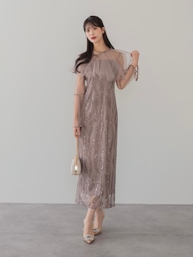 「パーティー」｜Lejaさん（レディース・164cm）の冬コーディネート