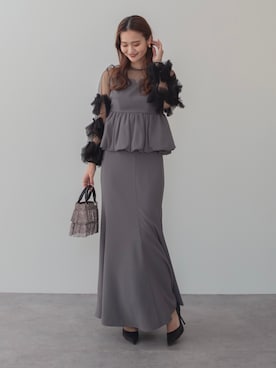 「Leja（レジャ）のアイテム」を使った、Lejaさん（レディース・163cm）の冬コーディネート