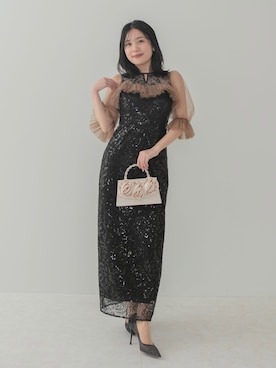 「結婚式コーデ」｜Lejaさん（レディース・158cm）の春コーディネート