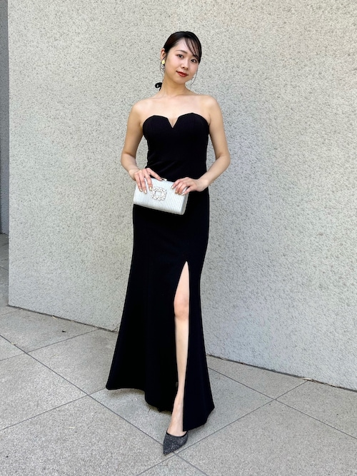 セール】【LEJA LUXE】2WAYストーンペプラムビスチェマーメイド
