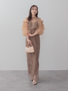 「パーティー」｜Lejaさん（レディース・153cm）の冬コーディネート