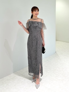 「結婚式二次会スタイル」｜Lejaさん（レディース・156cm）の夏コーディネート