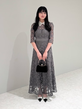 「アイテム（ドレス）」を使った、Lejaさん（レディース・158cm）の夏コーディネート