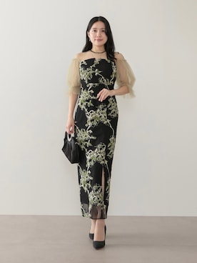 「パーティー」｜Lejaさん（レディース・158cm）の冬コーディネート