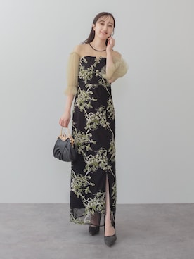 「パーティー」｜Lejaさん（レディース・153cm）の冬コーディネート