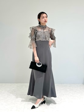 「結婚式」｜Lejaさん（レディース・151cm）の夏コーディネート