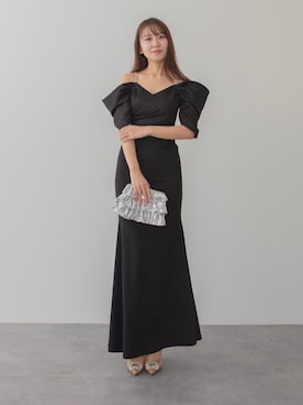 「パーティー」｜Lejaさん（レディース・165cm）の冬コーディネート