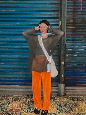 Ming tingさん（レディース・163cm）の夏コーディネート