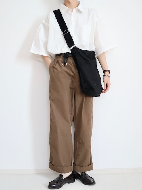 MHL.（エムエイチエル）の「FINE COMPACT COTTON POPLIN（その他パンツ