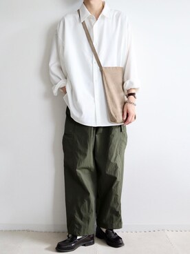 「KALENO（カレノ）のアイテム」を使った、なごさん（メンズ・170cm）の夏コーディネート