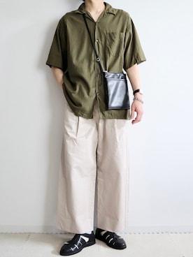 「united arrows」｜なごさん（メンズ・170cm・20代）の夏コーディネート
