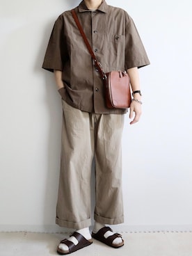 なごさん（メンズ・170cm）の夏コーディネート