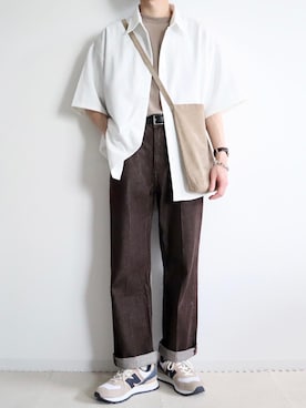 「Steven Alan（スティーブンアラン）のアイテム」を使った、なごさん（メンズ・170cm）の夏コーディネート