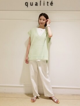 miyoさん（レディース・164cm）の夏コーディネート