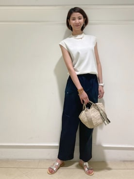 「ヴィオラドーロ」｜miyoさん（レディース・164cm）の夏コーディネート