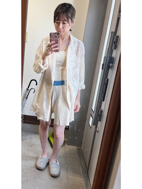 「TOMS（トムス）のアイテム」を使った、りのさん（レディース・158cm）の春コーディネート