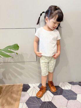 「next（next）のアイテム（トップス）」を使った、Abbyさん（キッズ・90cm）の秋コーディネート