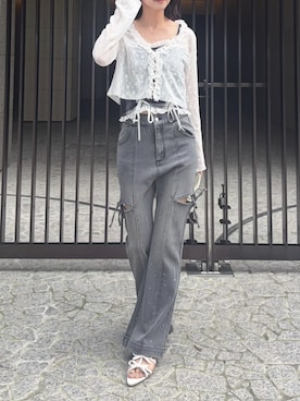 emsexcite　/　エムズエキサイトさん（レディース・153cm）の夏コーディネート