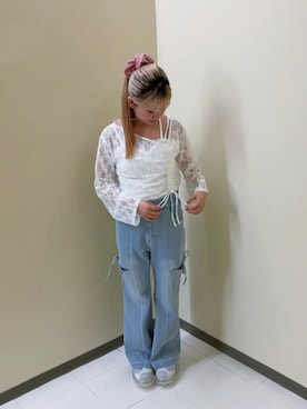 emsexcite　/　エムズエキサイトさん（レディース・153cm）の夏コーディネート