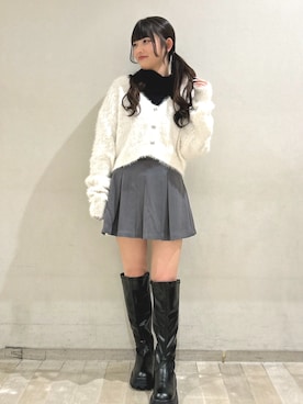 「RETRO GIRL（レトロガール）のアイテム」を使った、emsexcite　/　エムズエキサイトさん（レディース・155cm）の秋コーディネート