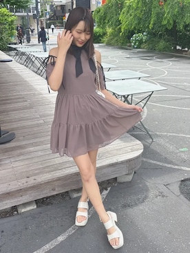 emsexcite　/　エムズエキサイトさん（レディース・160cm）の夏コーディネート