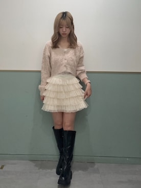 「RETRO GIRL（レトロガール）のアイテム」を使った、emsexcite　/　エムズエキサイトさん（レディース・158cm）の秋コーディネート