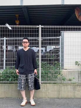 「quilp（クイルプ）のアイテム」を使った、to48さん（メンズ・173cm）の夏コーディネート