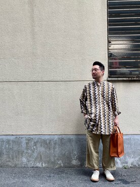 「quilp（クイルプ）のアイテム」を使った、to48さん（メンズ・173cm）の夏コーディネート