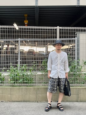 to48さんの「Dr.Martens /ドクターマーチン GRYPHON STRAP SANDAL/グリフォン レザーストラップサンダル」を使ったコーディネート