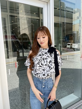 suzuさん（レディース・163cm）の夏コーディネート