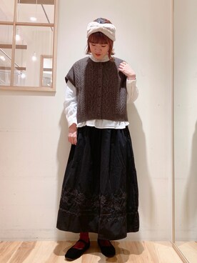 やしきさん（レディース・163cm）の秋コーディネート