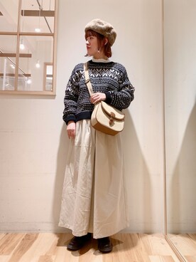 やしきさん（レディース・163cm）の秋コーディネート