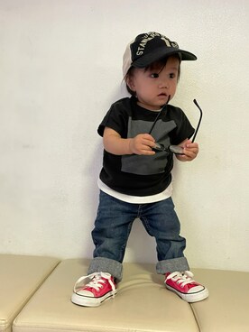 KeeeTさん（キッズ・90cm）の夏コーディネート