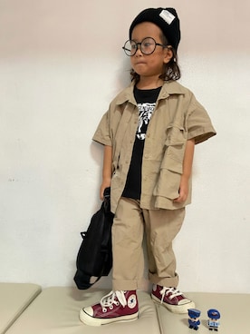 KeeeTさん（キッズ・90cm）の秋コーディネート