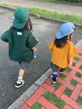 KeeeTさん（キッズ・100cm）の夏コーディネート