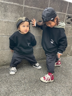 KeeeTさん（キッズ・90cm）の冬コーディネート