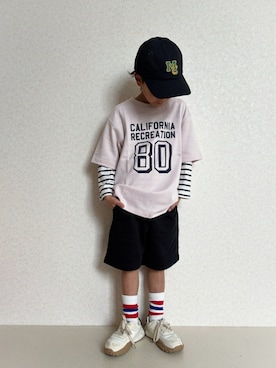 KeeeTさん（キッズ・120cm）の春コーディネート