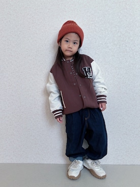 KeeeTさん（キッズ・120cm）の秋コーディネート