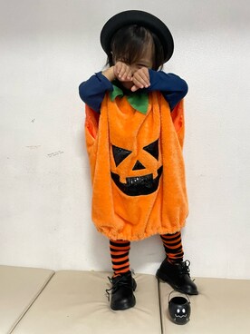 「アイテム（その他）」を使った、KeeeTさん（キッズ・100cm）の秋コーディネート