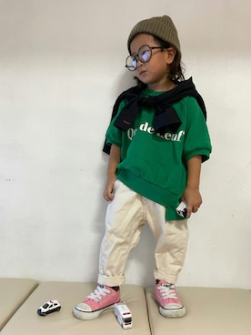 KeeeTさん（キッズ・90cm）の夏コーディネート