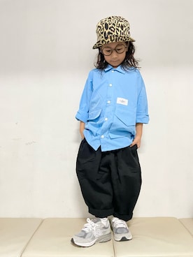 KeeeTさん（キッズ・100cm）の秋コーディネート