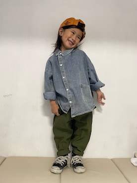 KeeeTさん（キッズ・100cm）の秋コーディネート