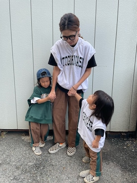 KeeeTさん（キッズ・100cm）の夏コーディネート