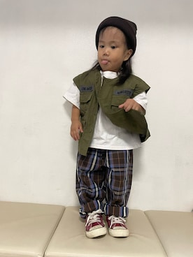 KeeeTさん(キッズ・100cm)の秋コーディネート