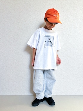 「アイテム（パンツ）」を使った、KeeeTさん（キッズ・110cm）の夏コーディネート