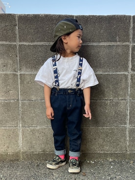 KeeeTさん（キッズ・90cm）の春コーディネート